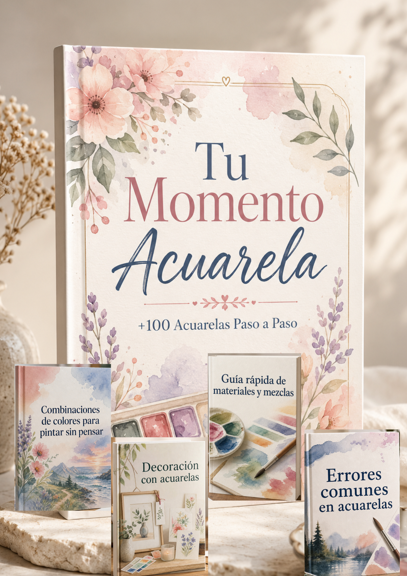 Tu Momento Acuarela: +100 acuarelas paso a paso