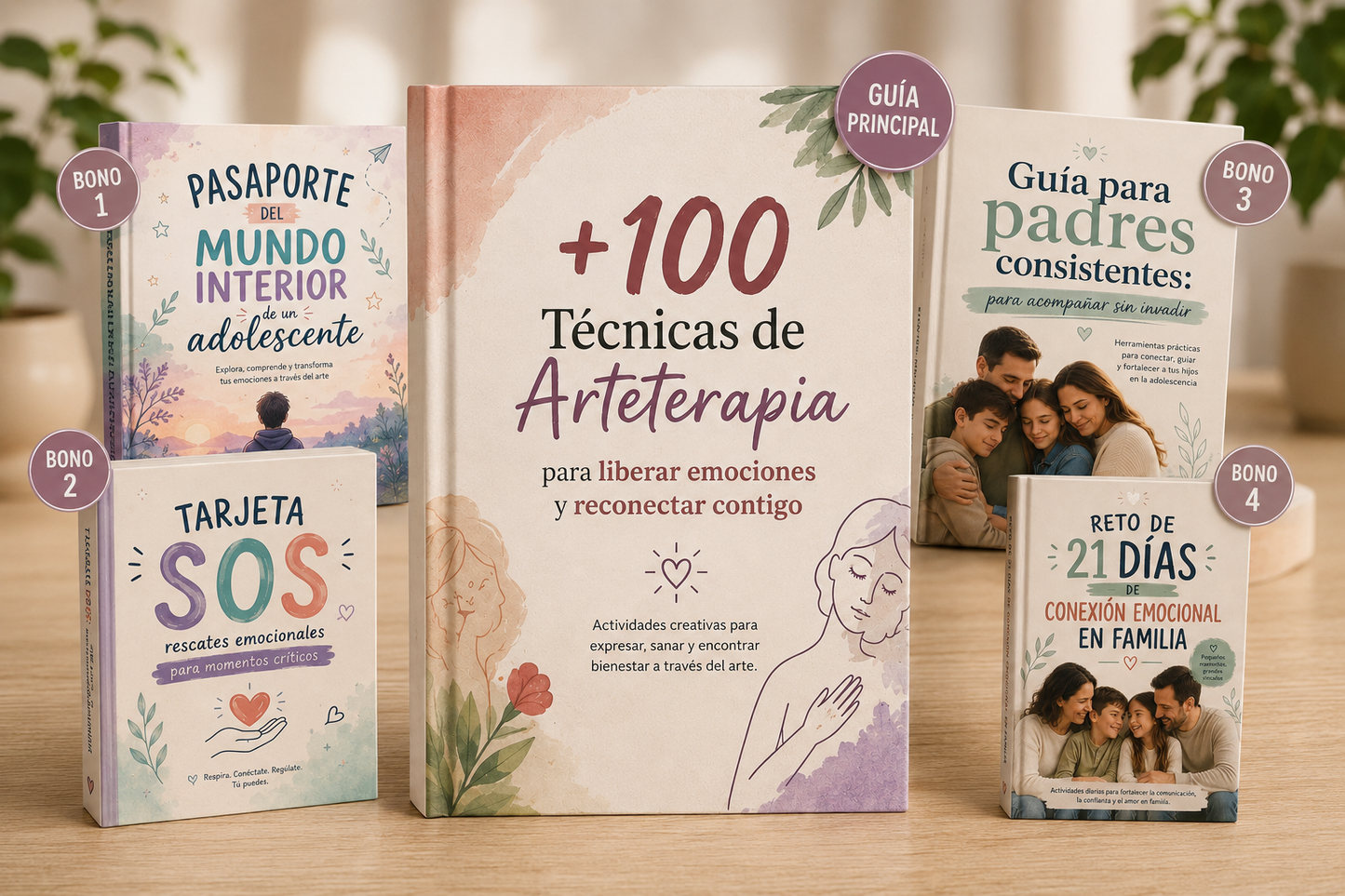 +100 Técnicas de Arteterapia para liberar emociones y reconectar contigo